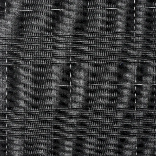 Grey Glen Check with White Overcheck
