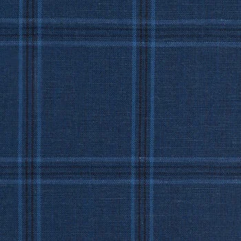 Lake Blue and Light Blue Check