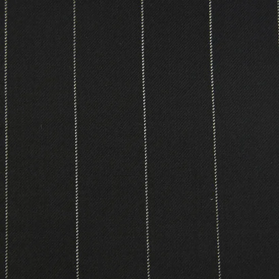 Black and White Pinstripes Wide