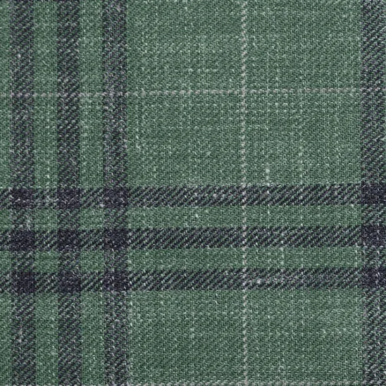 Leaf Green and Grey Mix Check