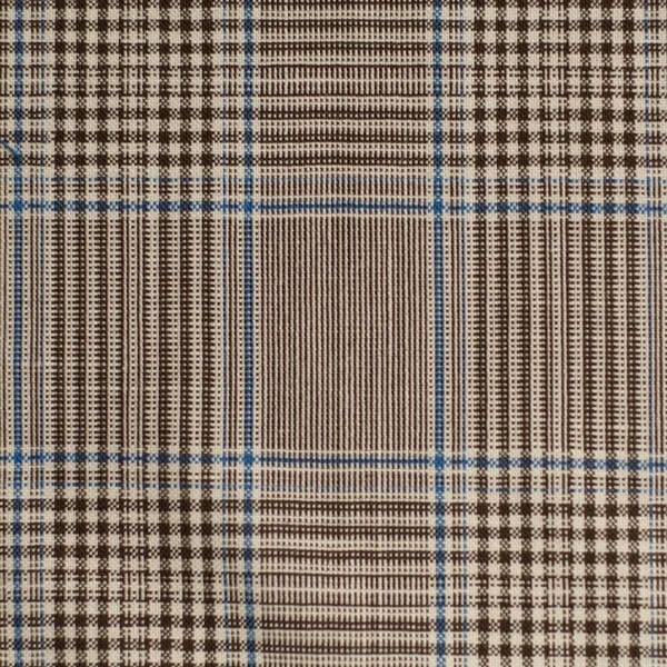 Brown and Blue POW Check