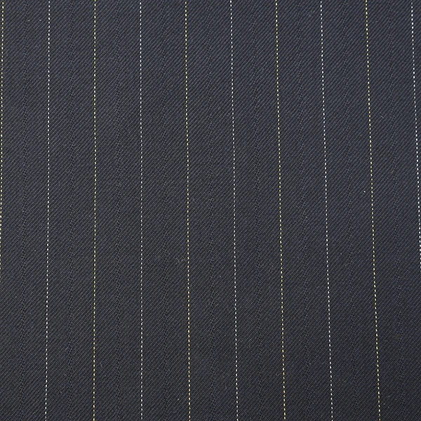 Medium Grey Gold and Platinum Pinstripe