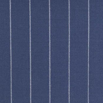 Mid Blue Pinstripe