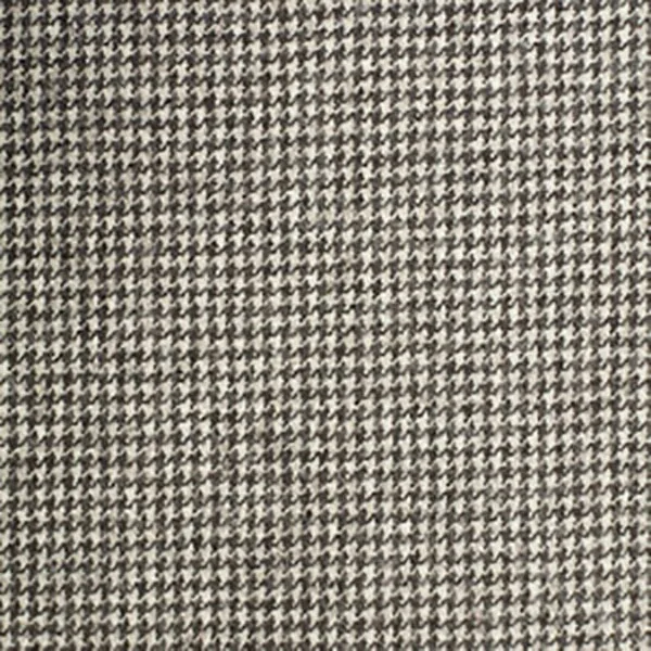 White and Black Houndstooth Flannel
