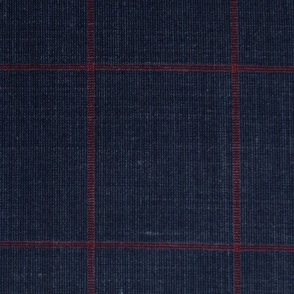 Navy and Red Overcheck