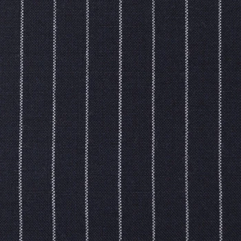Navy Pinstripe