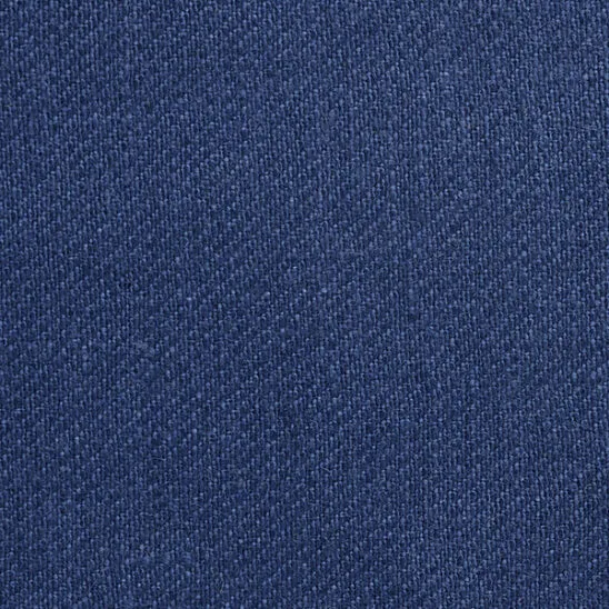 Bright Blue Linen Twill