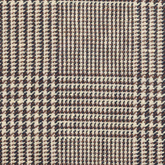 Ecru and Brown POW Linen