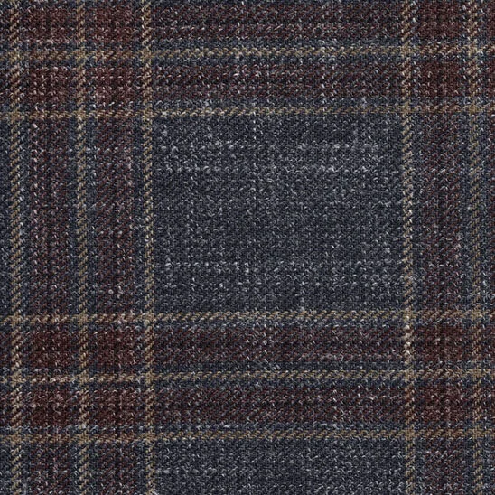 Brown and Gark grey Check