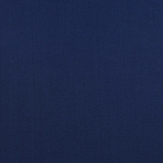 Marine Blue Herringbone
