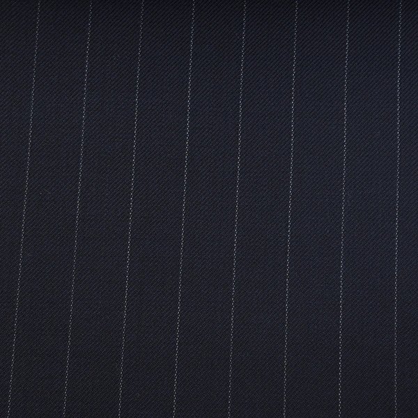 Navy Pinstripe