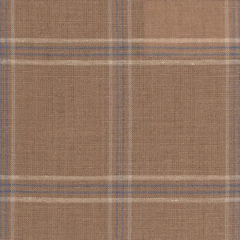 Cream Brown Check