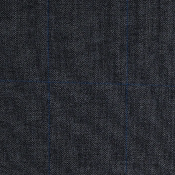 Dark Grey and Royal Blue Overcheck