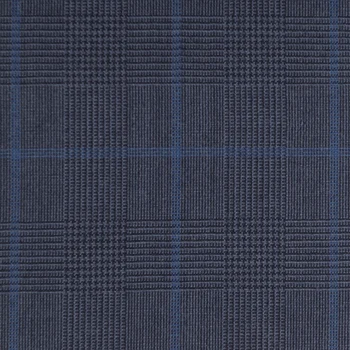 French Blue and Navy Overcheck