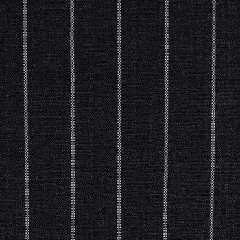 Charcoal Grey Bold Pinstripe