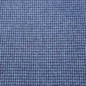Light Blue and Navy Houndstooth