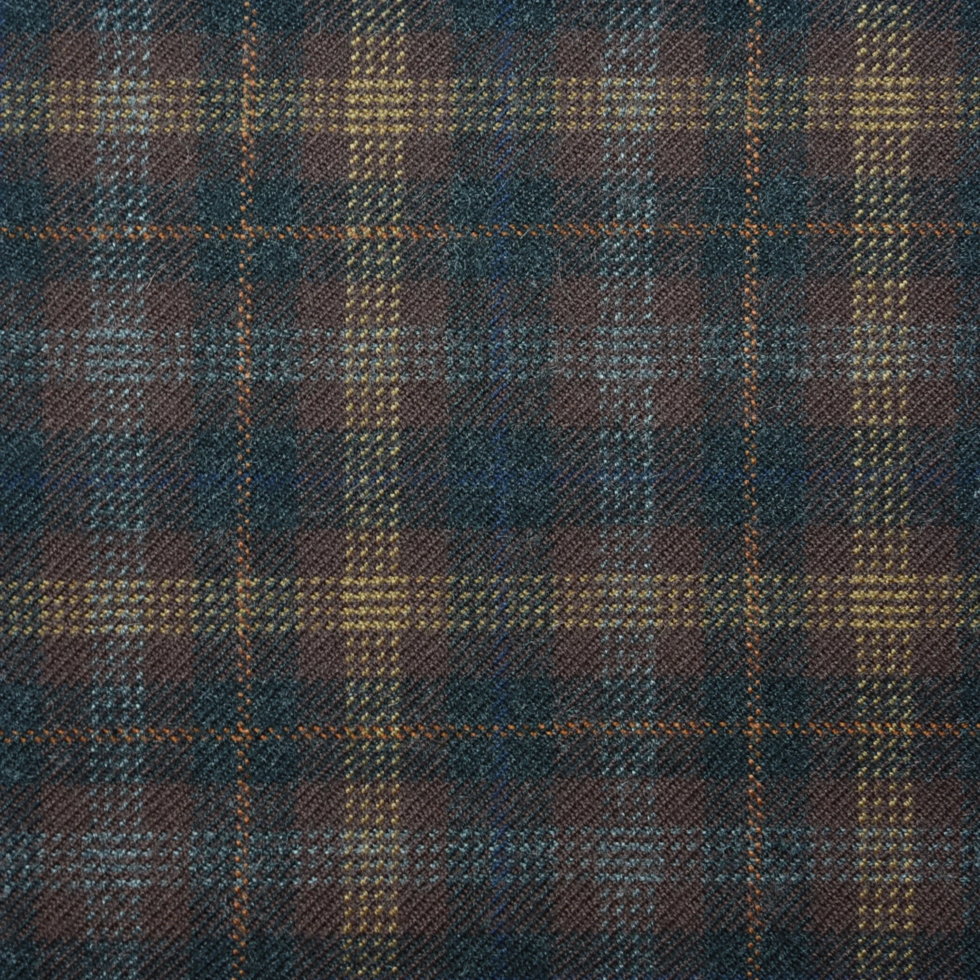 Blue, Brown and Ligth Blue Check