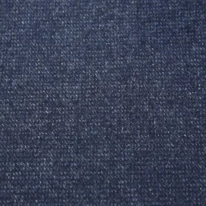 Blue Pindot Wollen Flannel
