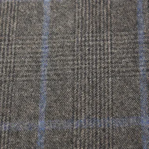 Brown and Blue Overcheck