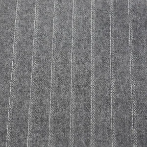 Light Grey Pinstripe Flannel