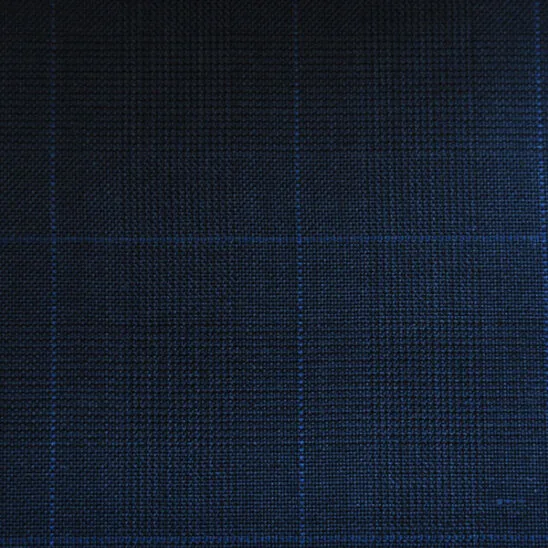Navy and Royal Blue Check