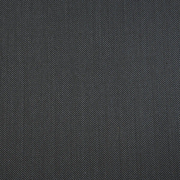 Grey-Blue Mini Herringbone