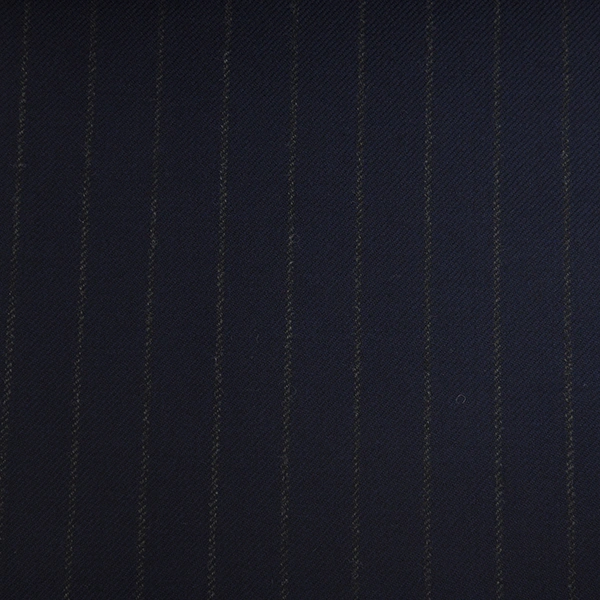 Bright Navy Faint Chalkstripe