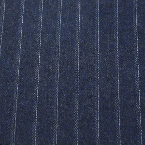 Bright Navy Shadowstripe Flannel