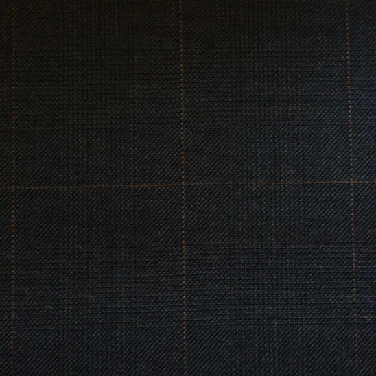 Dark Grey and Brown Check