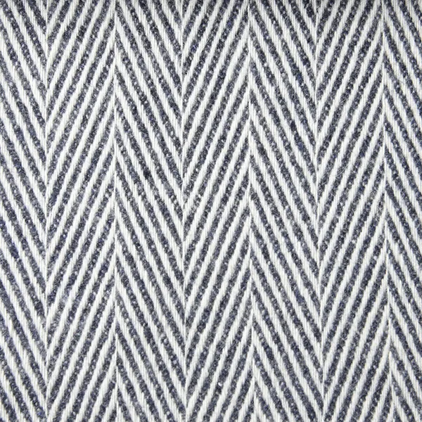 Medium Grey and White Herringbone