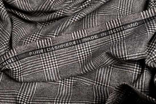 Black and White Glen Check