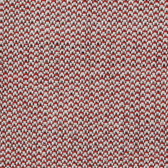 Grey and red Basketweave