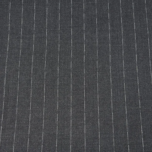 Medium Grey Pinstripe (Narrow)
