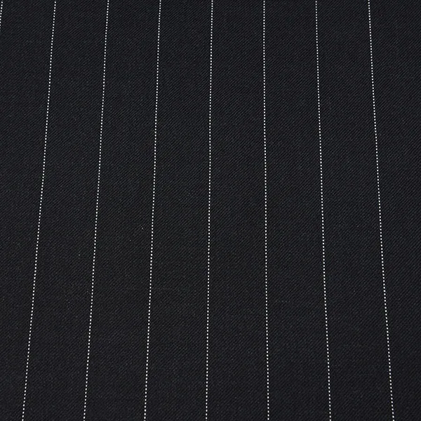 Black Wide Pinstripe