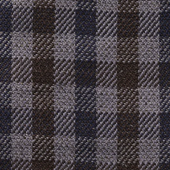 Grey, Brown and Blue Box Check