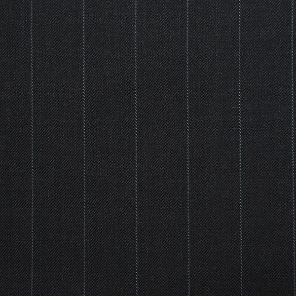 Dark Grey Wide White Pinstripe