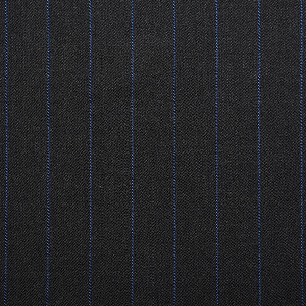 Charcoal grey and Royal Blue Pinstripe