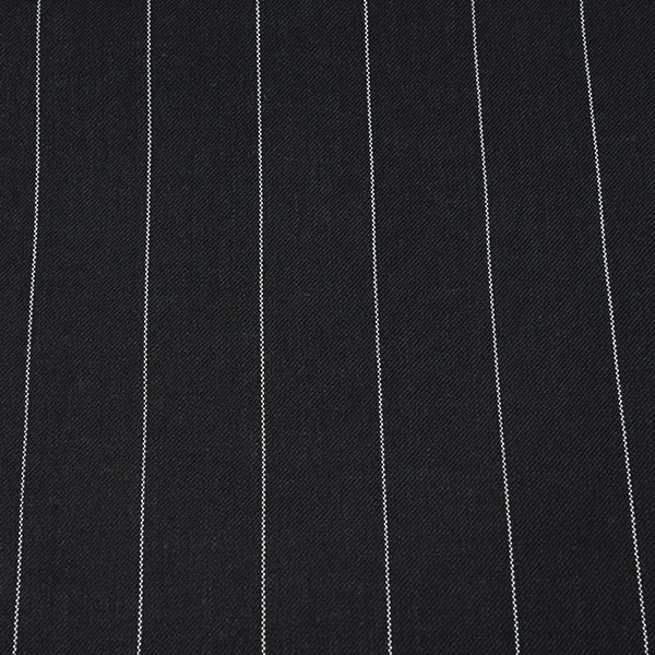 Dark Grey Wide Pinstripe