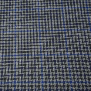 Royal Blue and Grey Gunclub Check