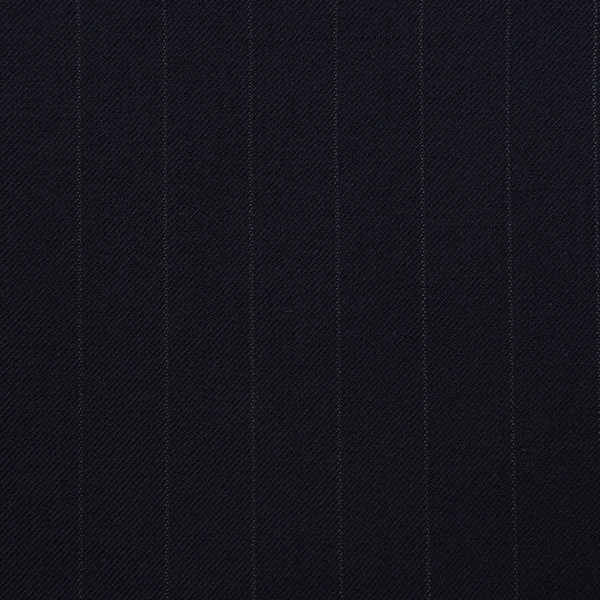 Navy Twill Pinstripe