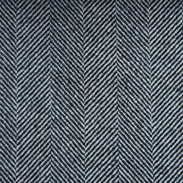 Dark grey and White Herringbone