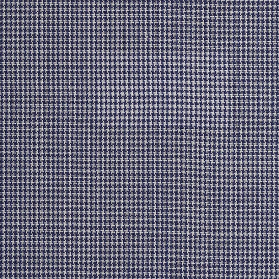 Blue and White Mini Houndstooth