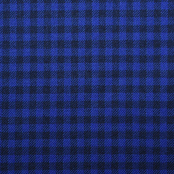 Royal Blue and Navy Box Check