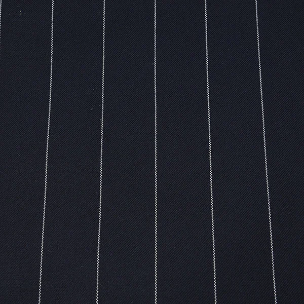 Navy Wide Pinstripe