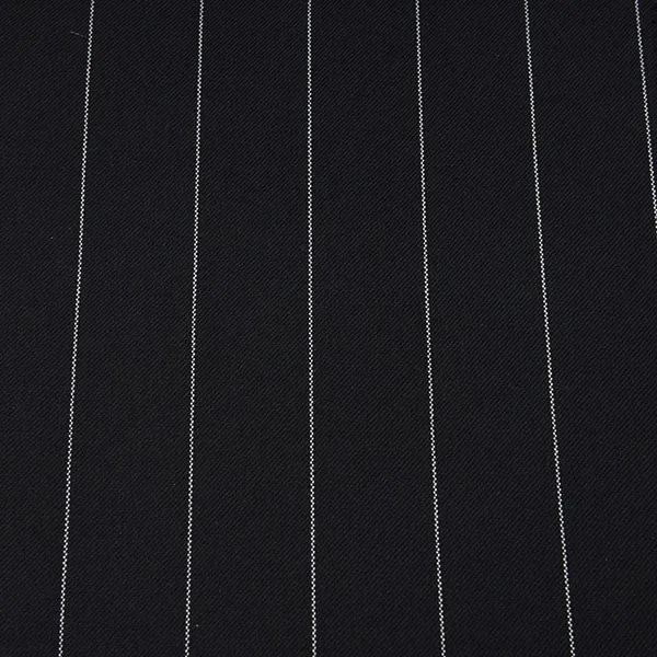 Navy Wide Pinstripe