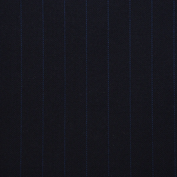 Navy twill with Blue Pinstripe