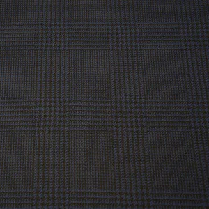 Blue and Navy Glen Check