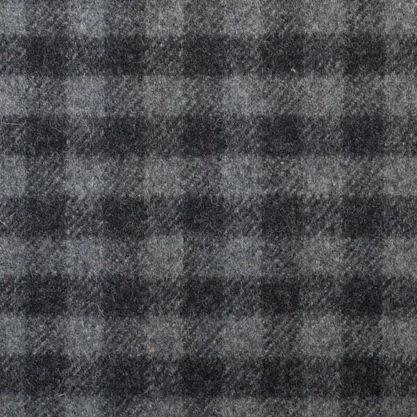 Grey Box Check Flannel