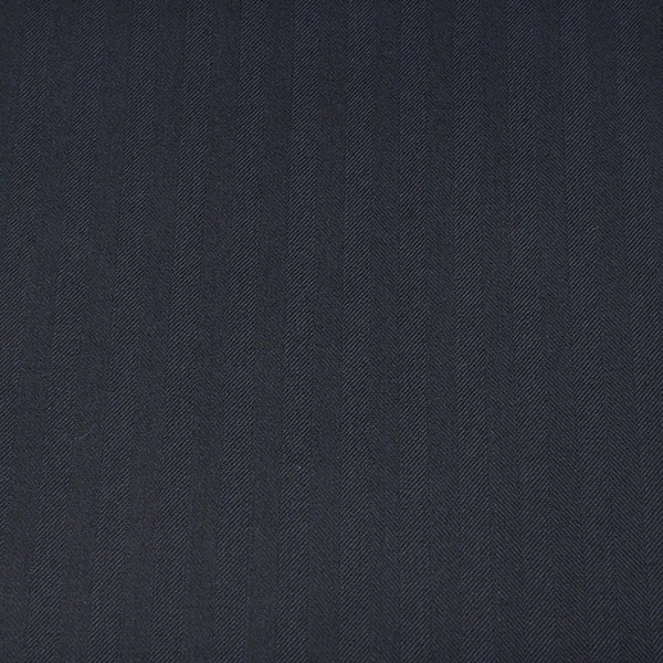 Dark Navy Herringbone