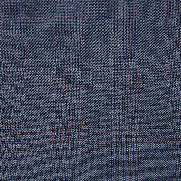 Blue and Red Glen Check
